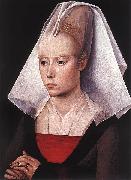 Rogier van der Weyden Portrait of a woman oil